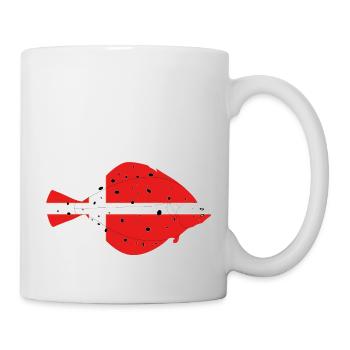 Scholle_20160304_vollformat_DK - Tasse - Weiß - Rechts