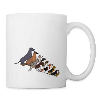 Hundereihe 1 - Mug - white - Right