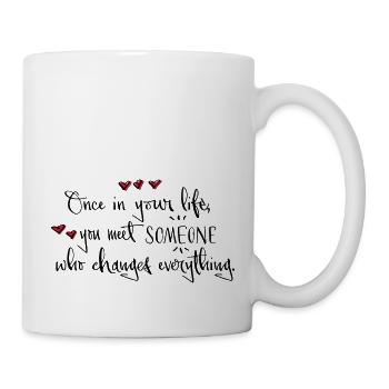 Liebe - Tasse - Weiß - Rechts
