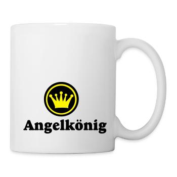 angeln - Tasse - Weiß - Rechts