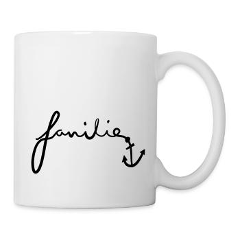 Familie - Tasse - Weiß - Rechts