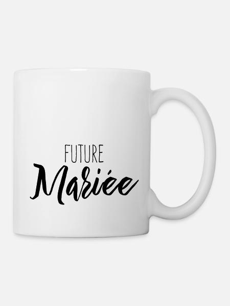 Future Mariée - Mug blanc - blanc