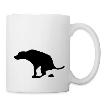 Chien - Mug blanc - blanc - Droite