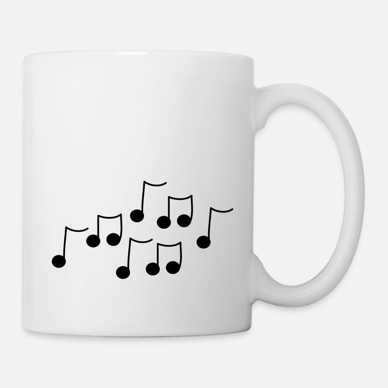 music - Tasse - Weiß