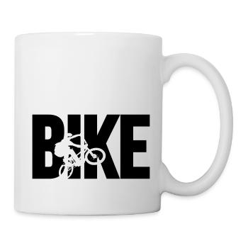 Bike - Tasse - Weiß - Rechts