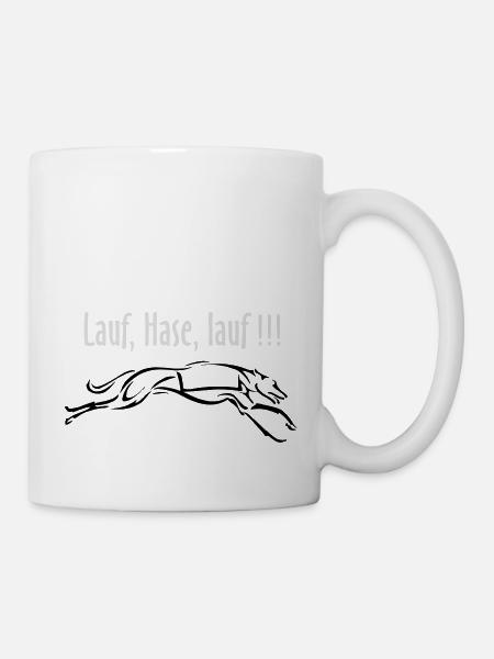 Run rabbit run - Mug - white