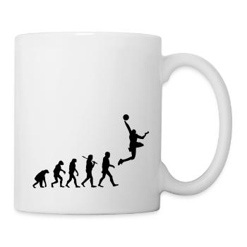 Basketball - Tasse - Weiß - Rechts