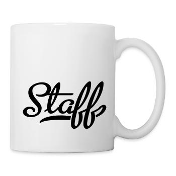 staff - Tasse - Weiß - Rechts