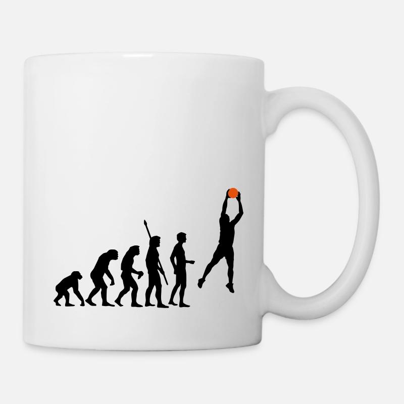 evolution_basketball_072011_a_2c - Tasse - Weiß