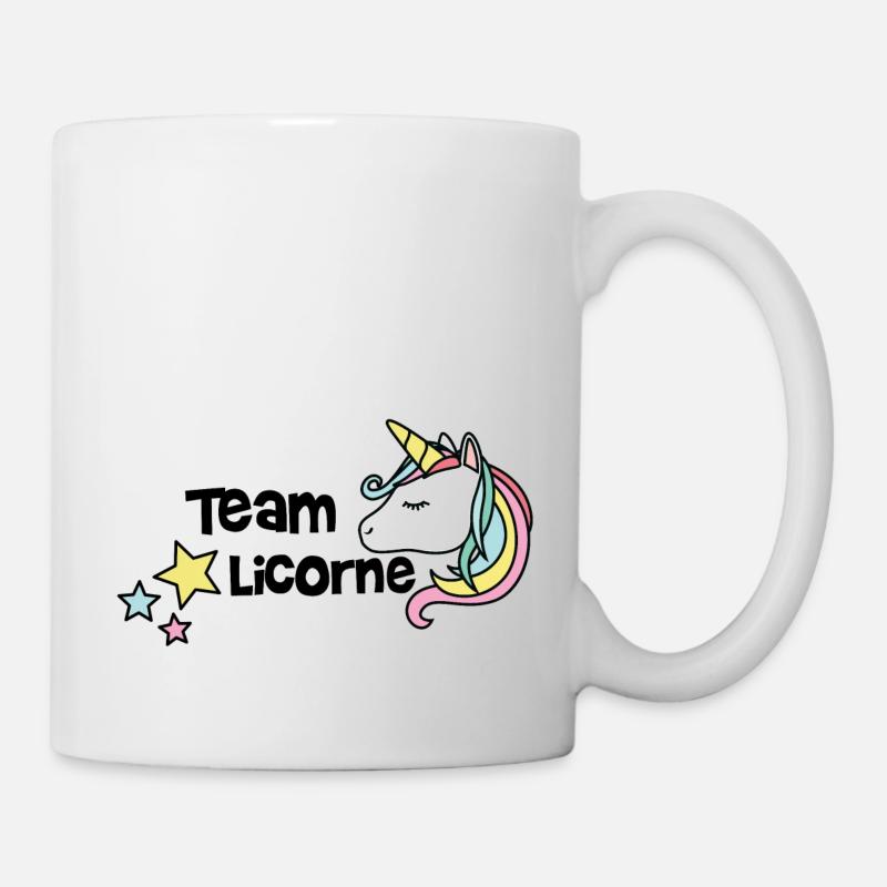 Team licorne - Mug blanc - blanc