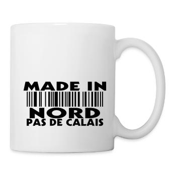 Made in NORD PAS DE Calais (1c) - Tasse - Weiß - Rechts