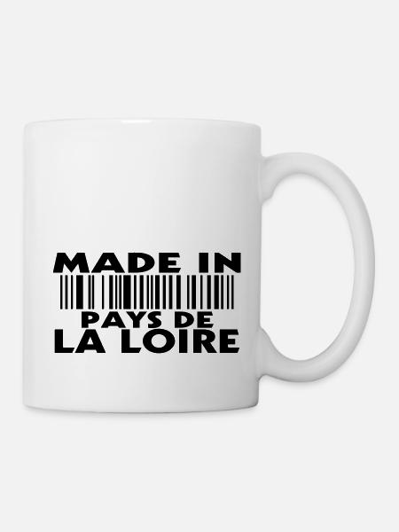 made in PAYS DE LA LOIRE(1c) - Mug blanc - blanc