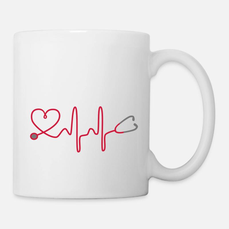 2541614 127630743 Krankenschwester - Tasse - Weiß