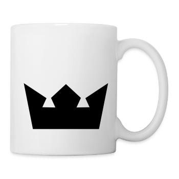 krone - Tasse - Weiß - Rechts
