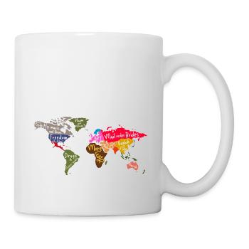 world - Mug - white - Right