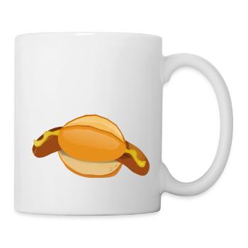 grilles bratwurst fried sausage grill - Mug - white - Right