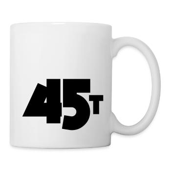 45t - Mug blanc - blanc - Droite