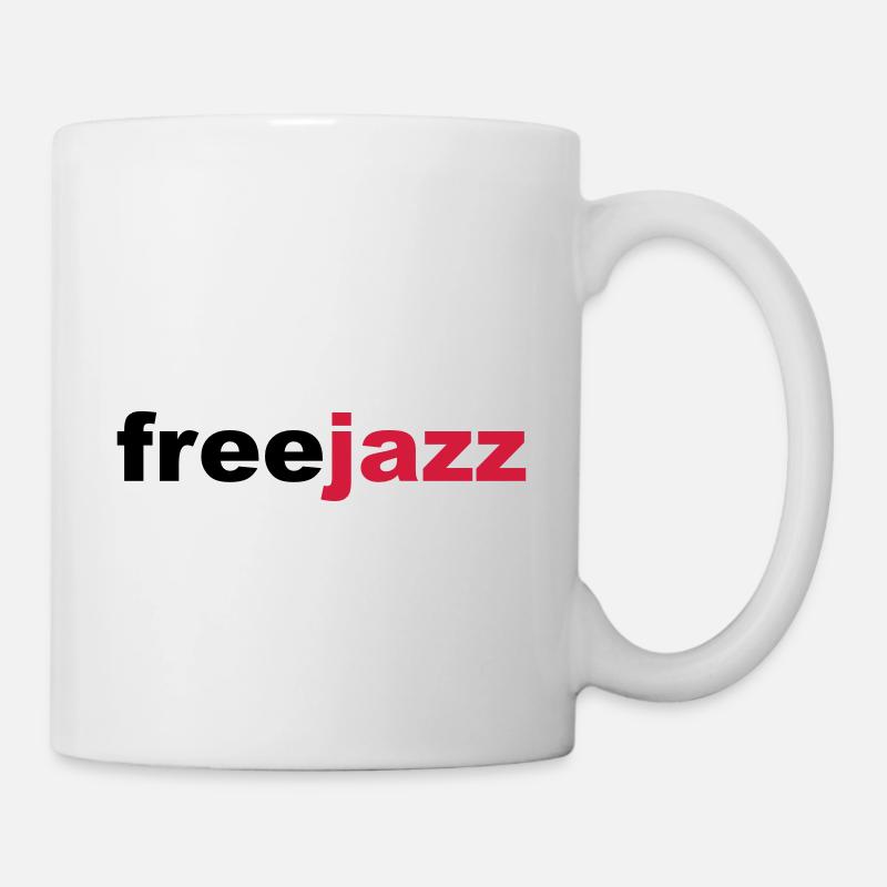Free Jazz - Mug blanc - blanc