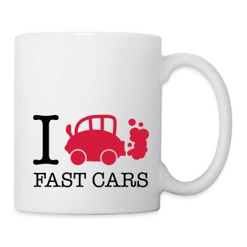 auto_love_fast_cars_f2 - Mug - white - Right