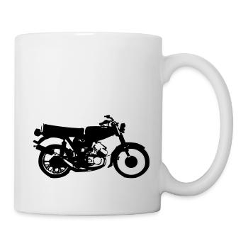 Simson Moped - Tasse - Weiß - Rechts