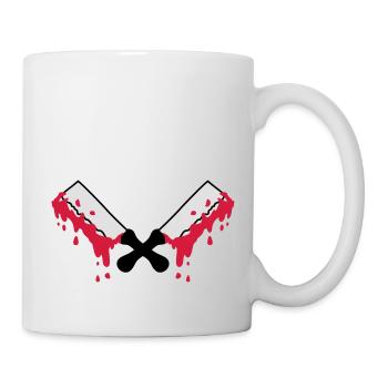 bloody_cleavers - Mug blanc - blanc - Droite