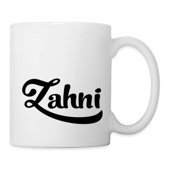 Zahn - Tasse - Weiß - Rechts