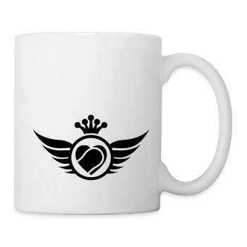 tennis_herz_f1 - Mug - white - Right