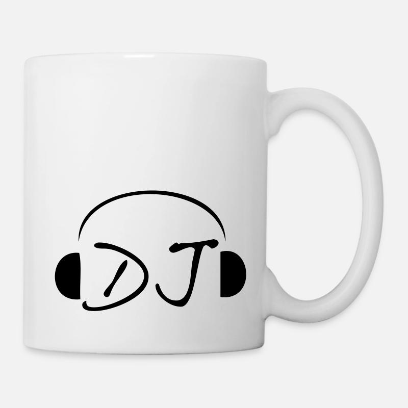 Dj - Tasse - Weiß