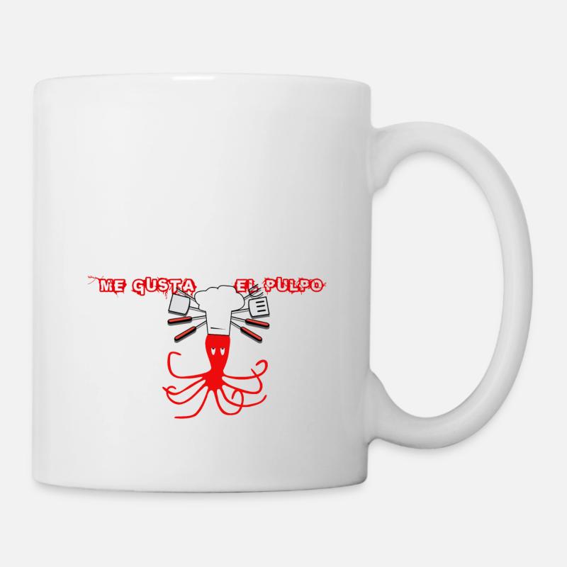 Me Gusta El Pulpo - Mug blanc - blanc