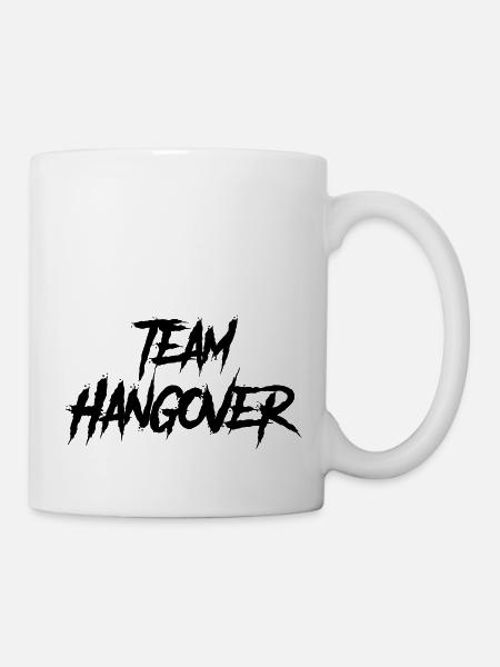 team hangover - Tasse - Weiß