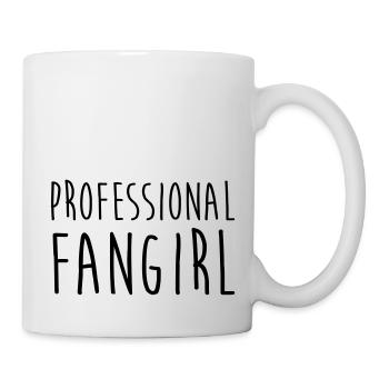 Professional Fangirl - Mug - white - Right