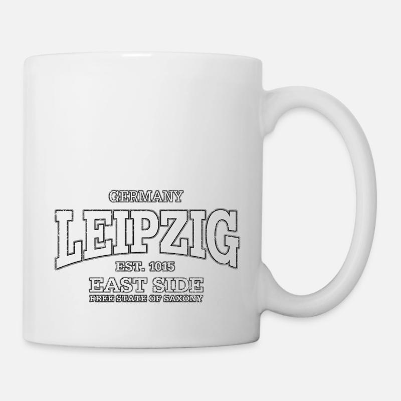 Leipzig (white oldstyle) - Tasse - Weiß