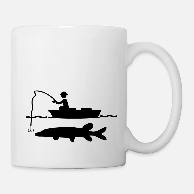 fishing_design_00 - Mug blanc - blanc