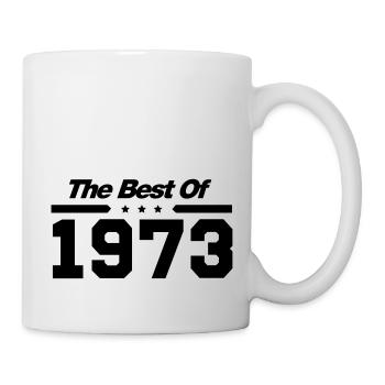 The best of 1973 - Tasse - Weiß - Rechts