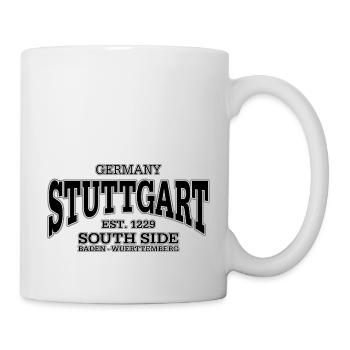 Stuttgart (noir) - Mug blanc - blanc - Droite