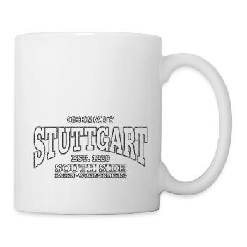Stuttgart (à l'ancienne blanc) - Mug blanc - blanc - Droite