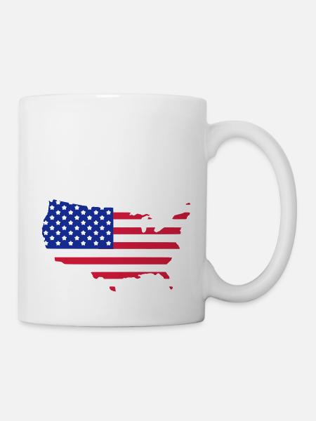 USA - Tasse - Weiß