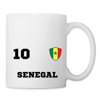 Equipe de l'équipe du SENEGAL - Mug blanc - blanc - Droite