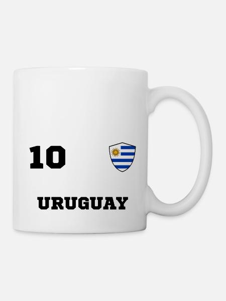 URUGUAY Team Mannschaft - Tasse - Weiß
