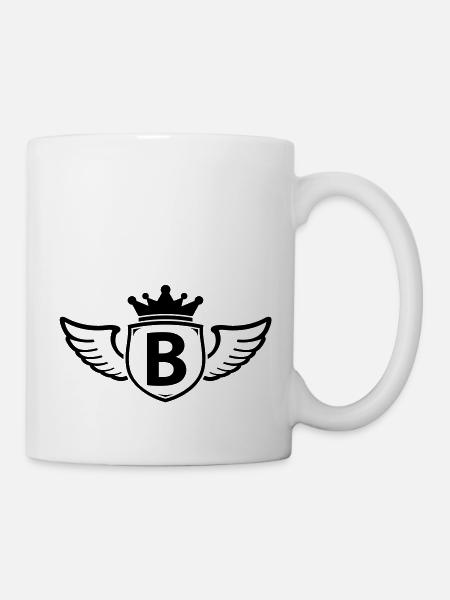 b - Mug blanc - blanc