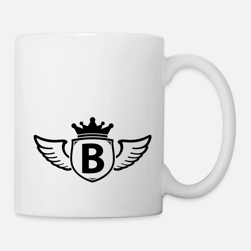 b - Mug blanc - blanc