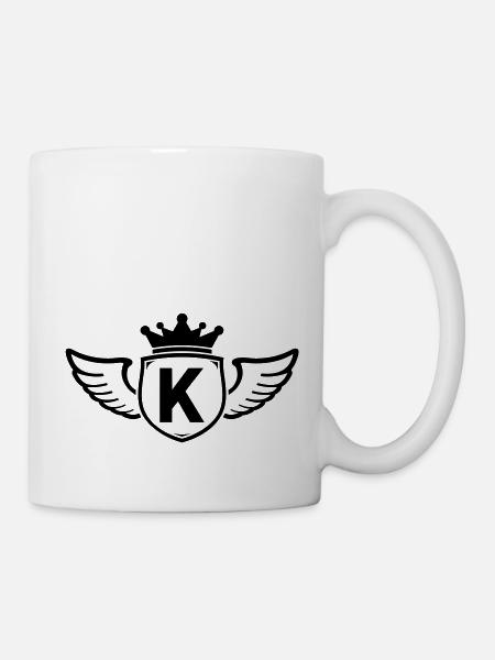 k - Tasse - Weiß
