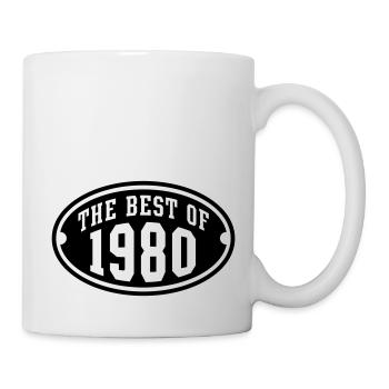 LE MEILLEUR DE 1980 - conception Anniversaire - Mug blanc - blanc - Droite