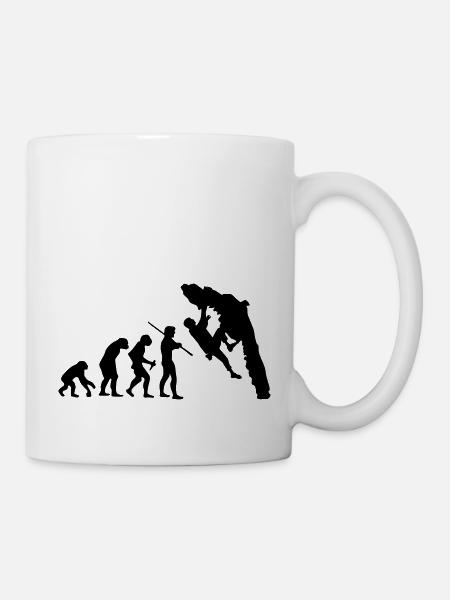 Boulder Evolution - Tasse - Weiß