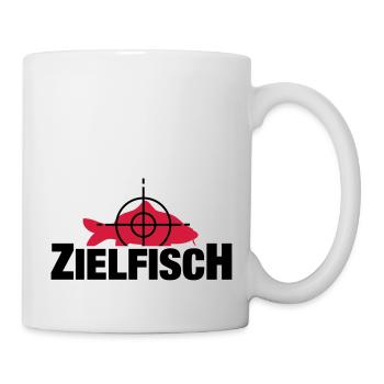 zielfisch_f2 - Mug blanc - blanc - Droite