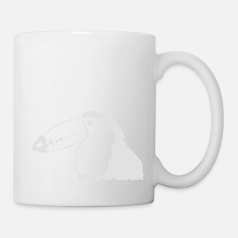 Toucan-like bird - Mug - white