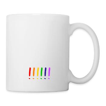 Whatever LGBT Regenbogen - Tasse - Weiß - Rechts