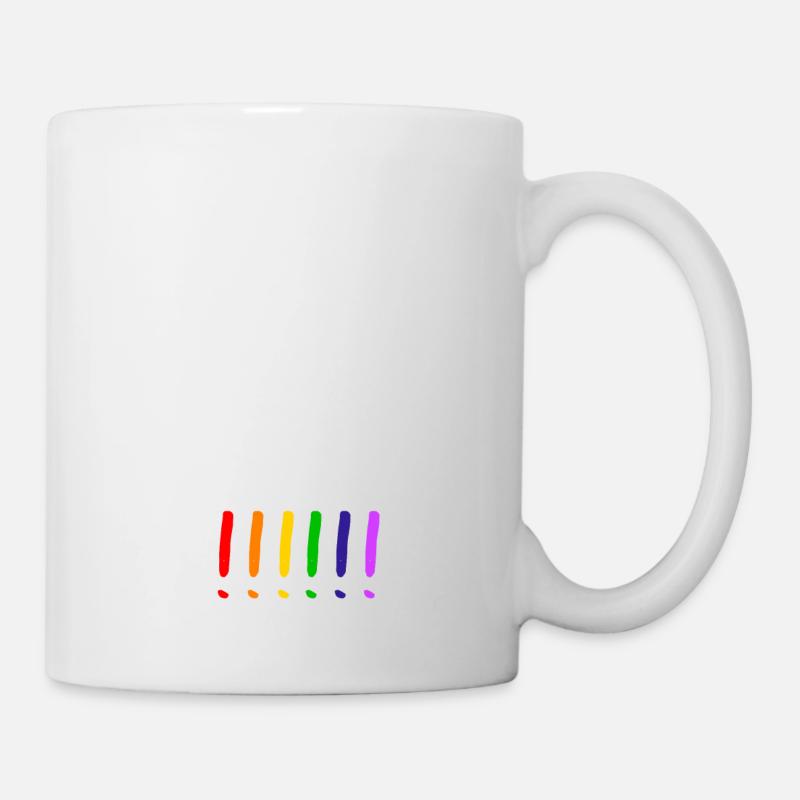 Whatever LGBT Regenbogen - Tasse - Weiß