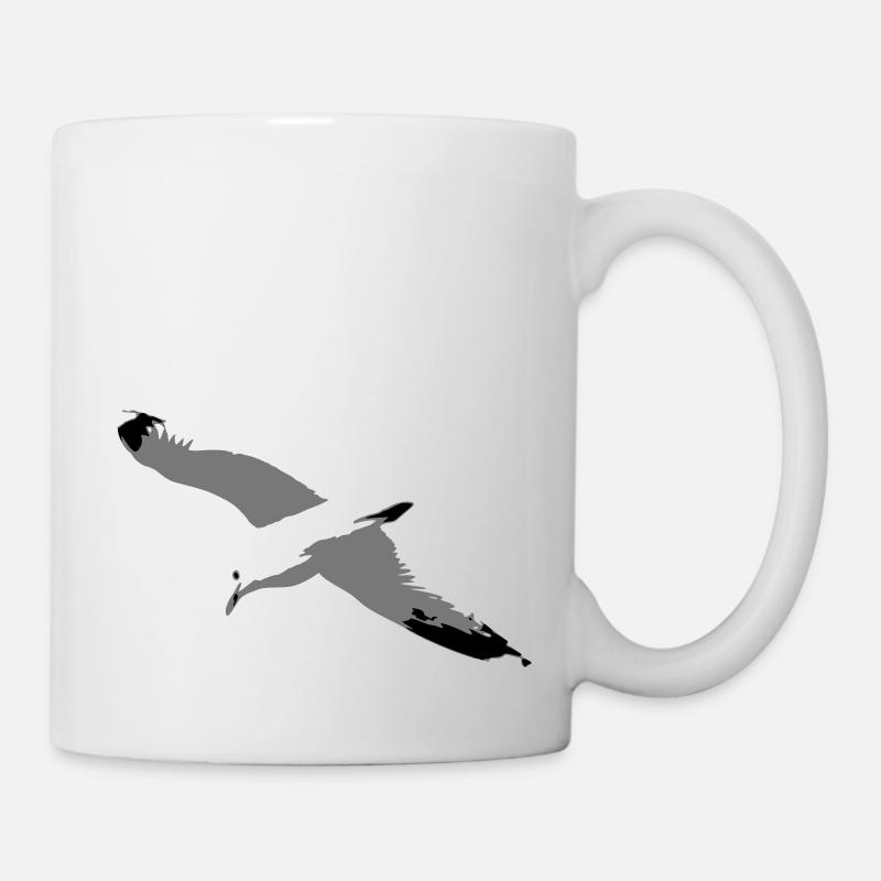 Möwe - Tasse - Weiß