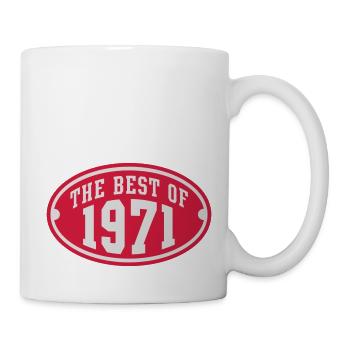 THE BEST OF 1971 2C Birthday Anniversaire - Mug - white - Right